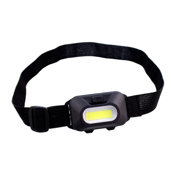 Фонарь налобный Старт LOE 205-C1 3W COB от батареек IP44 черный