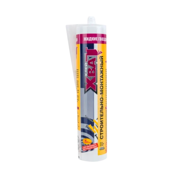 Клей Новбытхим Хват 400г для дерева (столярный) картуш (1/20)