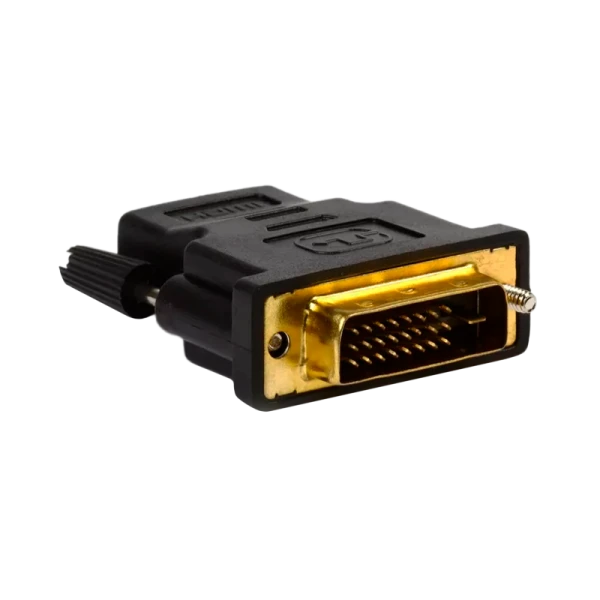 Переходник Smartbuy A122 DVI-D 25 (m)-HDMI (f) пластик черный (1/500)