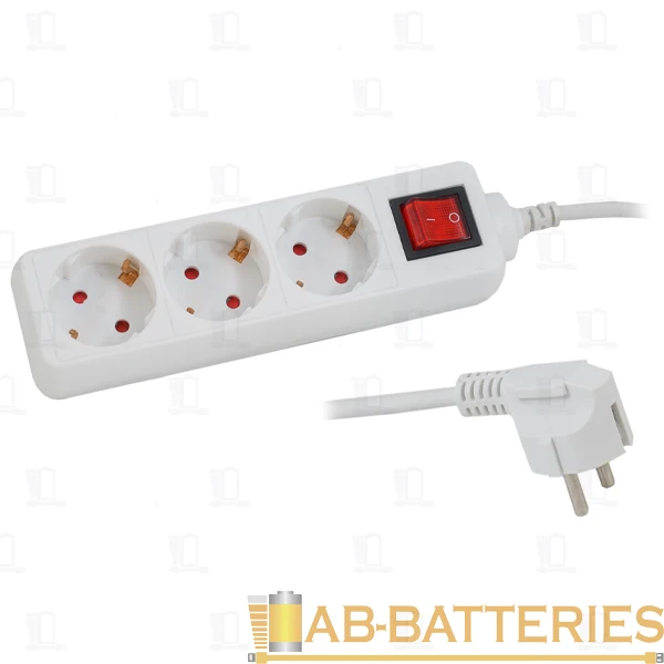 Удлинитель Старт S 3р.С/З 10A 10.0м IP20 белый (1/20)