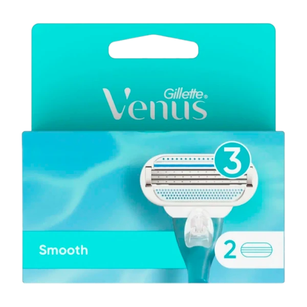 Сменные кассеты Gillette VENUS 3 лезвия 2шт. (цена за 1 шт) (2/20)