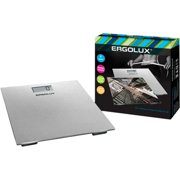 Весы напольные Ergolux ELX-SB02-C03 электронные 180кг (1/8)