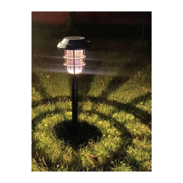 *Фонарь садовый Космос 209 1LED от солнечной батареи IP65 (1/12) 