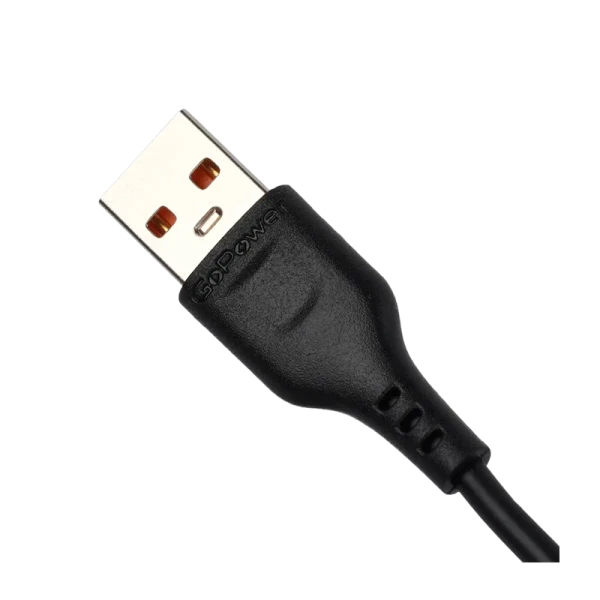Кабель GoPower GP01M-2M USB (m)-microUSB (m) 2.0м 2.1A черный (1/200/800)