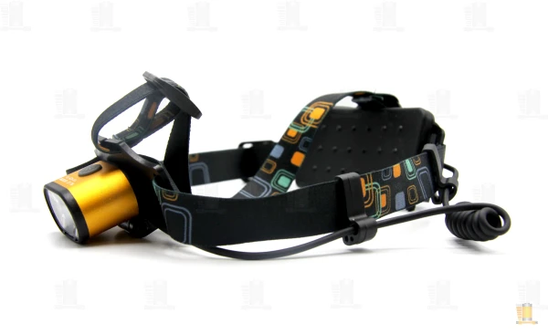 Фонарь налобный Без бренда K28 от аккумулятора черный