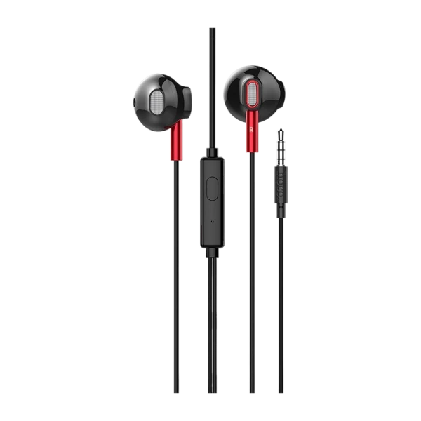 Наушники вставные HOCO M57 с микр. черный (1/21/210)