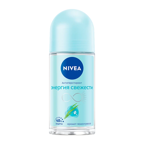 Дезодорант женский Nivea Энергия свежести Deo роликовый 50мл (1/3)