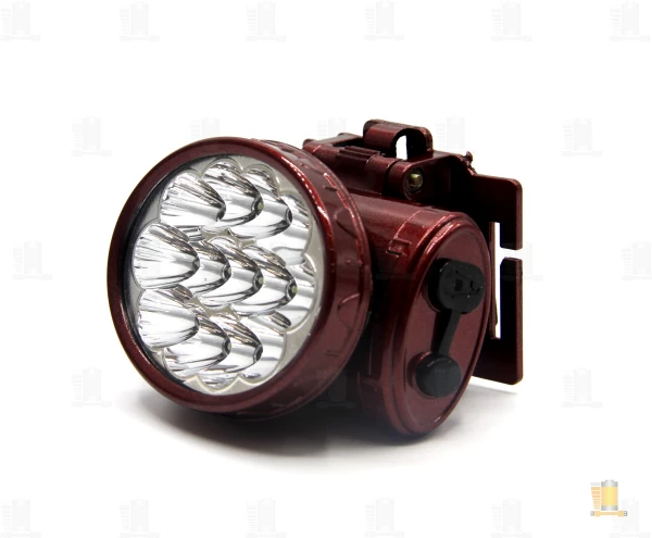 Фонарь налобный Без бренда YJ-1898 от аккумулятора 2 режима черный