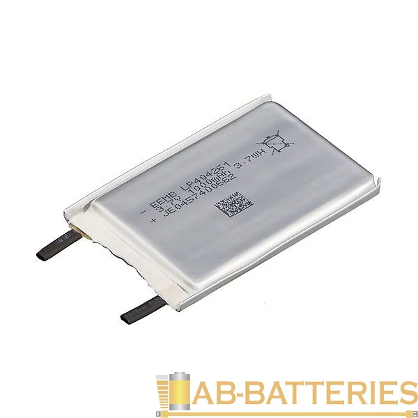 Аккумулятор ET LP404261-PCM Li-Pol, 3.7В, 1300мАч (1/200)