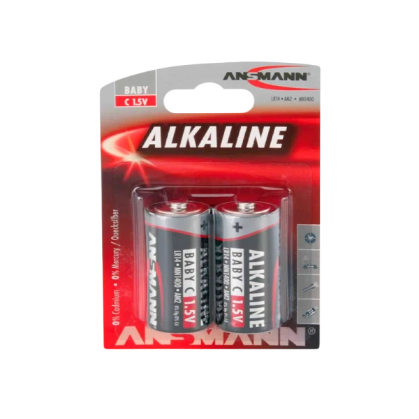 Батарейка ANSMANN RED LR14&nbsp;&nbsp;BL2