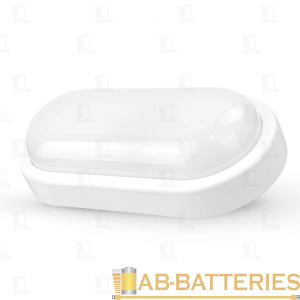 Светильник влагозащищенный Ultraflash LBF-0418 18W 220V IP54 накладной белый (1/40)