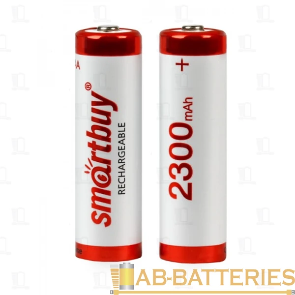 Аккумулятор бытовой Smartbuy HR6 AA BL2 NI-MH 2300mAh (2/24/240)