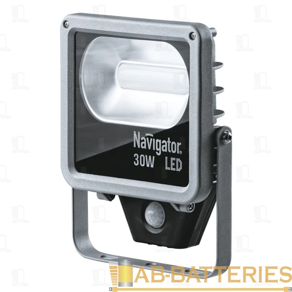 Прожектор светодиодный Navigator 30W 165-265V IP65 черный (1/12)