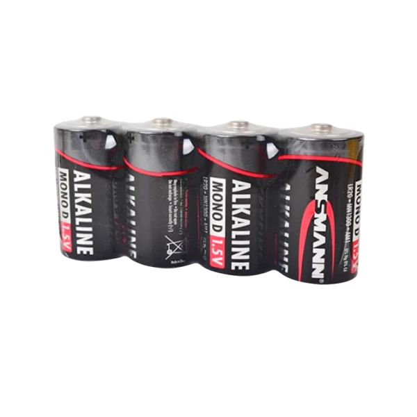 Батарейка ANSMANN RED LR20 SR4, в упак 20 шт