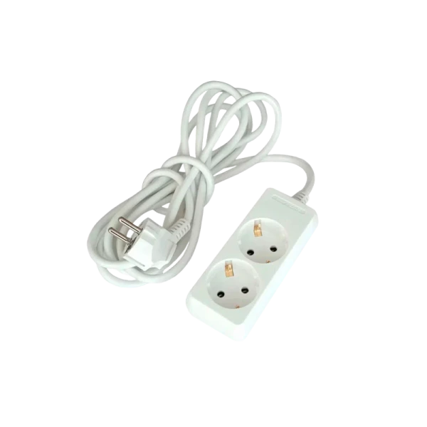 Удлинитель Прогресс Standard 2р.С/З 10A 3.0м 3x1мм² белый (1/20)