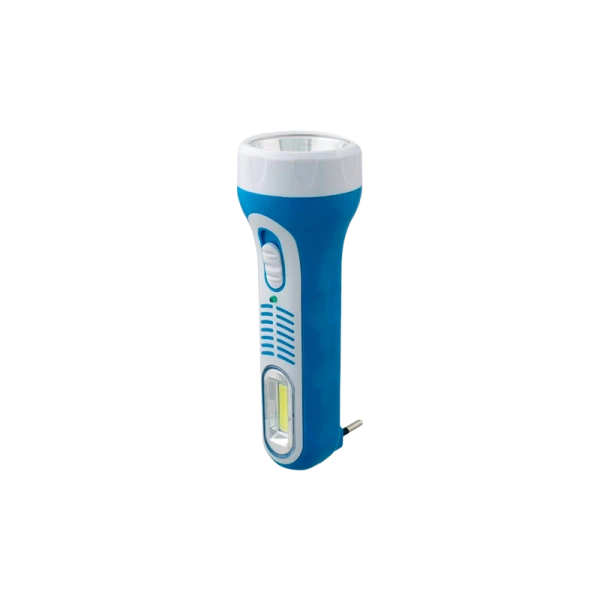 Фонарь туристический Старт LHE 503-B1 3W 3LED от аккумулятора прямая подзарядка синий