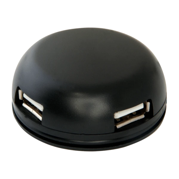 USB-Хаб Defender Quadro Light 4USB черный (1/100)