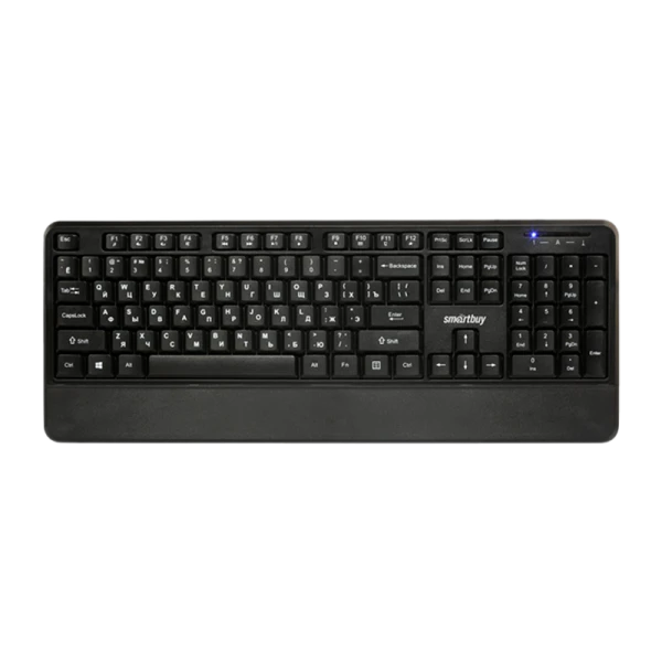 Клавиатура проводная Smartbuy 325 Firefly классическая USB 1.5м черный (1/10)
