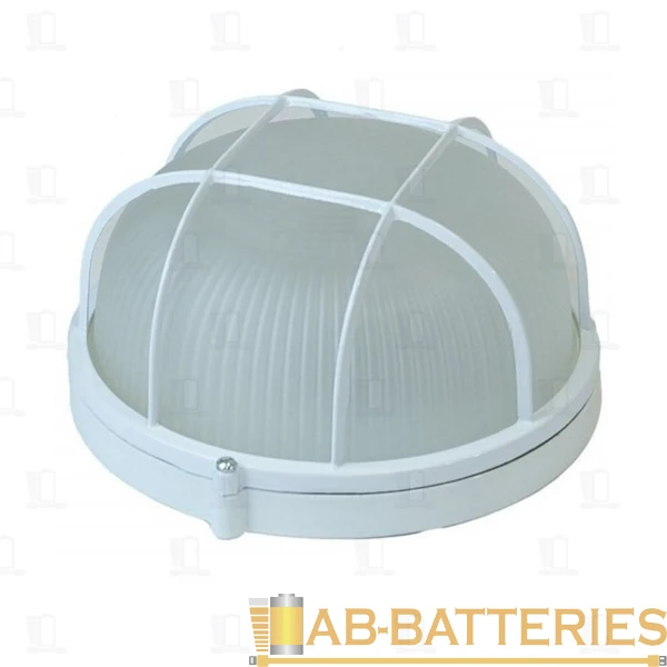 Светильник влагозащищенный ЭРА НБП 03-100-002 Акватермо 100W 230V E27 IP54 накладной белый