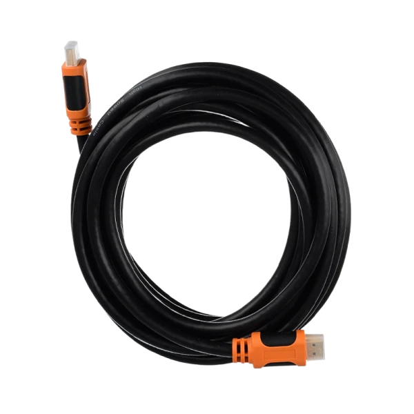Кабель GoPower HDMI (m)-HDMI (m) 5.0м ПВХ ver.2.0 4K 60Hz черный Premium Zip-Lock c подвесом (1/70)