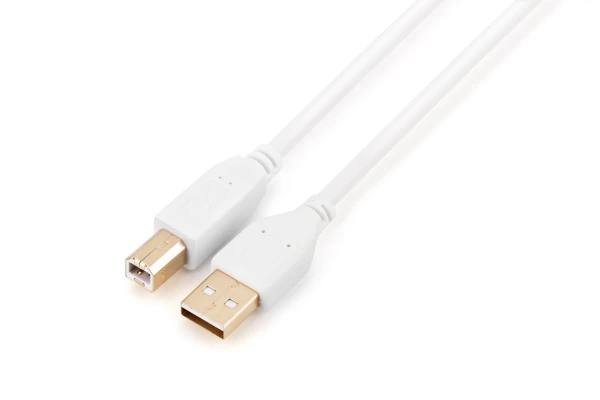 Кабель GoPower USB A (m)-USB B (m) 1.8м ПВХ белый Premium Zip-Lock c подвесом (1/200)