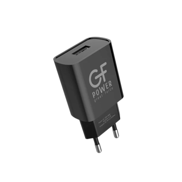 Сетевое З/У GFPower GF20 1USB 2.1A черный (65/260)