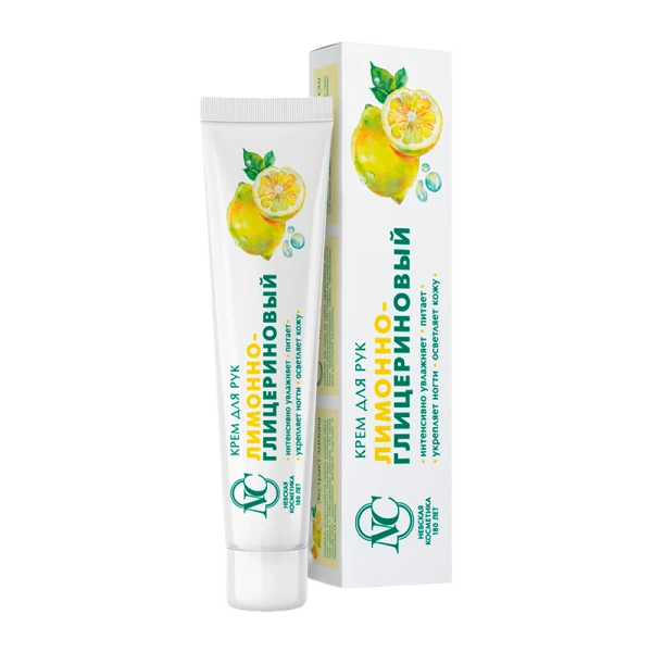 Крем для рук Невская Косметика Лимонно-глицериновый увлажняющий 50мл (1/36)