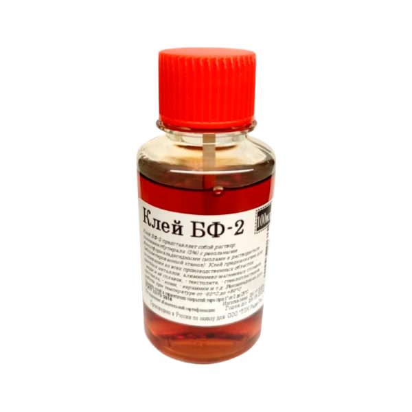 Клей Новбытхим БФ-2 ГОСТ 12172-2016 100мл флакон с кистью