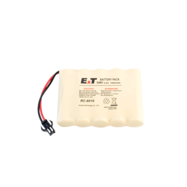 Аккумулятор ET RC-6016VSM BL1 черный, 6.0V, 1600mAh, Ni-Mh (1/60)