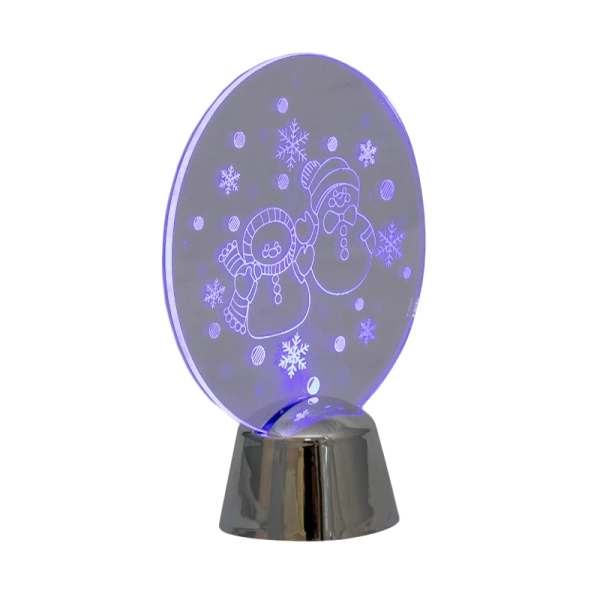 Ночник Старт "Снеговик" белый