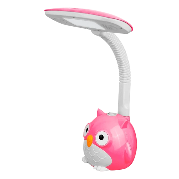 Светильник настольный Camelion KD-855 5W на основании розовый (1/12)