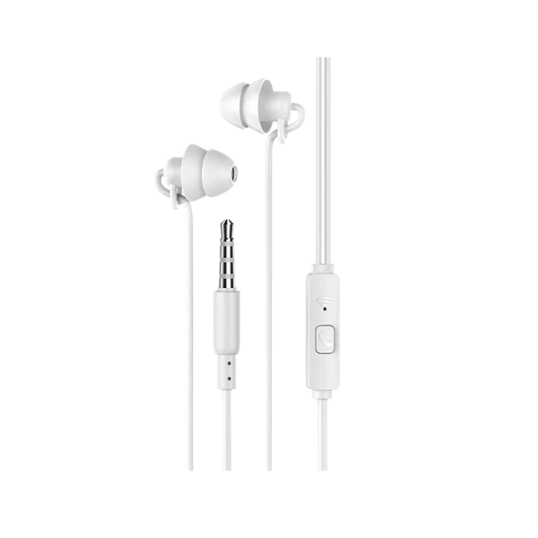 Наушники внутриканальные HOCO M81 с микр. белый (1/20/200)