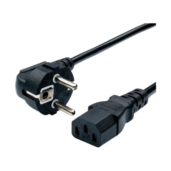 Кабель питания Atcom AT6988 евровилка-C14 (f) 1.2м ПВХ черный (1/10/150)