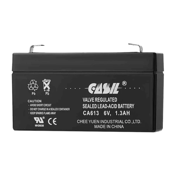 Аккумулятор свинцово-кислотный Casil 613 6V 1.3Ah