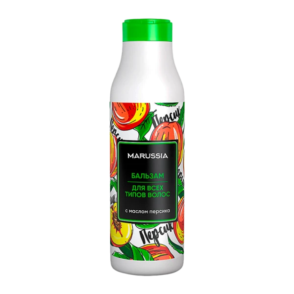 Маруся бальзам д\всех тип. волос с маслом персика 400 мл.--9