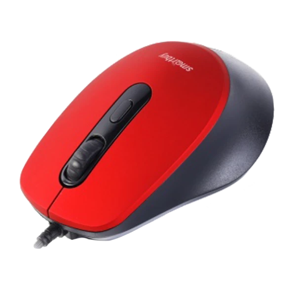 Мышь проводная Smartbuy 265 ONE классическая USB бесшумная красный (1/40)