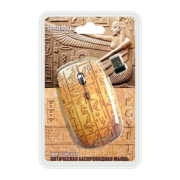 Мышь беспроводная Smartbuy 327AG классическая USB Egypt (1/40)