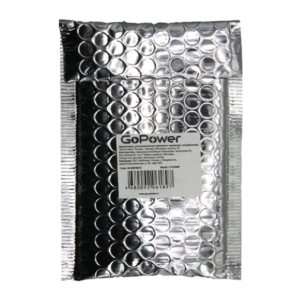 Аккумулятор Li-Pol GoPower LP103450 PK1 3.7V 1800mAh с защитой (1/10/250)