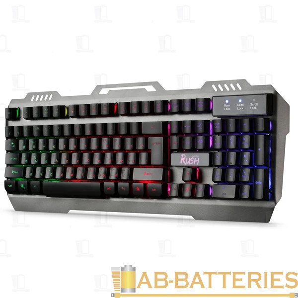 Клавиатура проводная Smartbuy 354 RUSH игровая USB черный (1/20)
