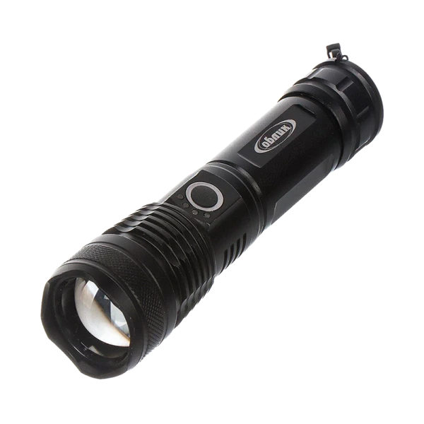 Фонарь универсальный Облик 202 1LED от аккумулятора черный