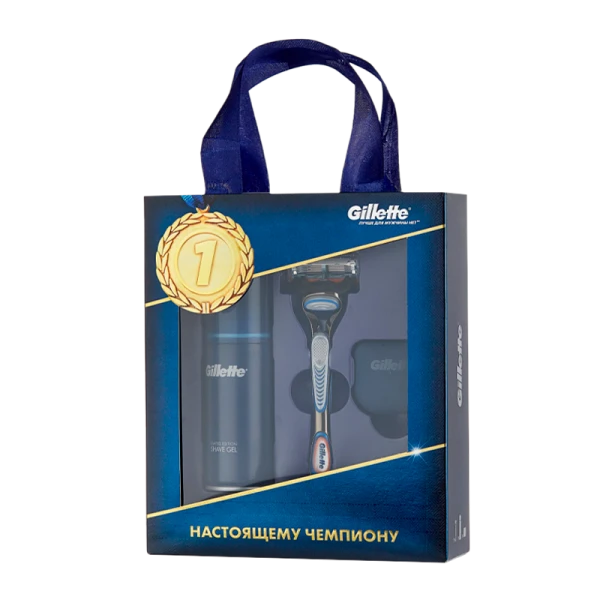 Набор Gillette Mach 3 (ст+1кас+гель75мл) *4* (коробка) 514