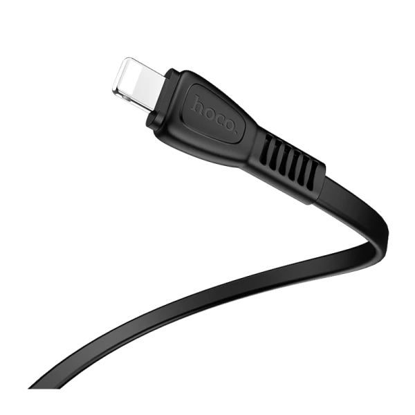 Кабель HOCO X40 USB (m)-Lightning (m) 1.0м 2.4A TPE черный (1/33/330)