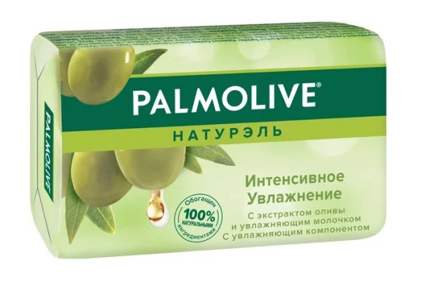 PALMOLIVE МЫЛО НАТУРЭЛЬ Интенсивное Увлажнение (оливки) 90г (6/72)
