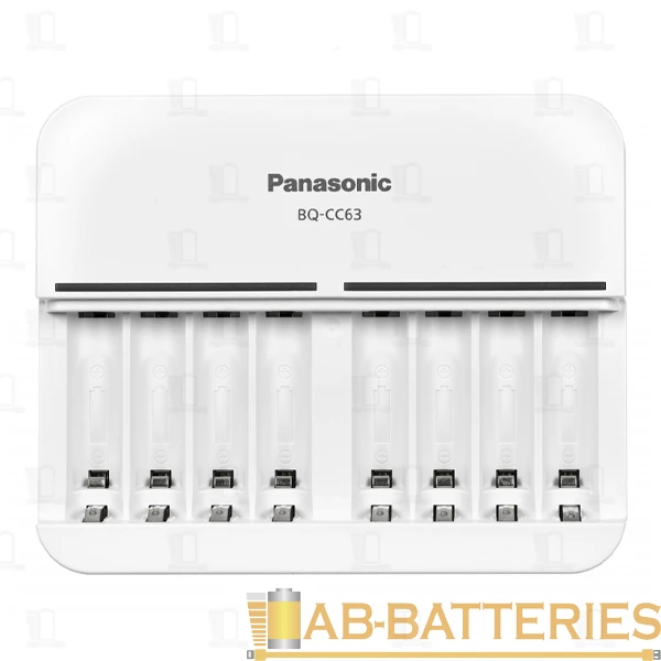 З/У для аккумуляторов Panasonic Smart-Quick Charger AA/AAA 8 слотов (1/8)