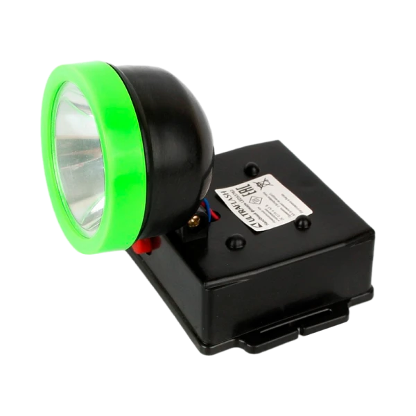 Фонарь налобный Ultraflash LED53762 0.5W 1LED от батареек черный зеленый (1/200)
