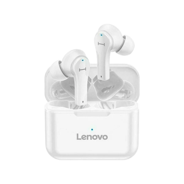 Наушники внутриканальные Lenovo QT82 bluetooth 5.0 с микр. белый