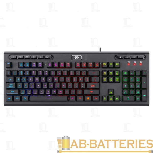 Клавиатура проводная Redragon Skanda Pro игровая USB 1.8м черный (1/10)