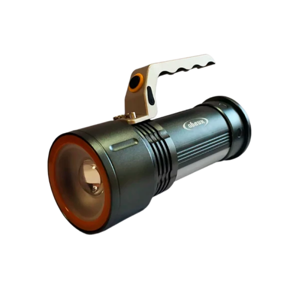 Фонарь универсальный Облик 8222 10W 1LED от аккумулятора серебряный