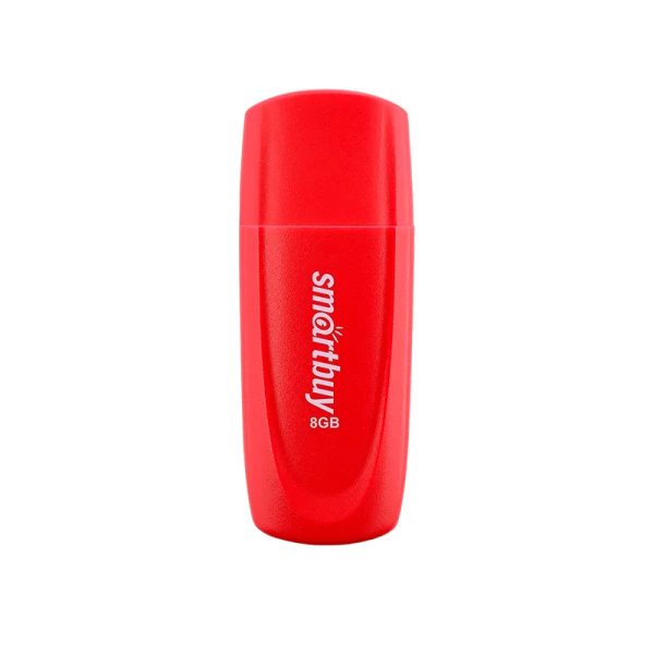 Флеш-накопитель Smartbuy Scout 8GB USB2.0 пластик красный