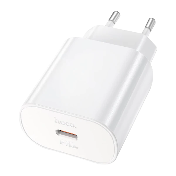 Сетевое З/У HOCO N22 Type-C 3.0A 25W PD3.0 белый (1/12/120)